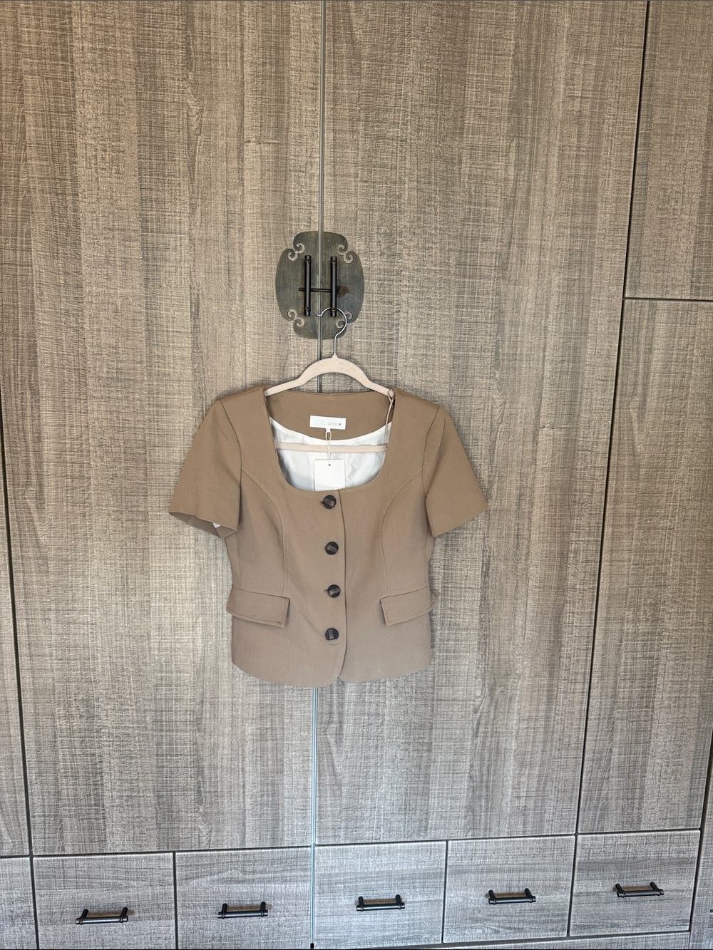 Zara Short Sleeves Blazer Top
